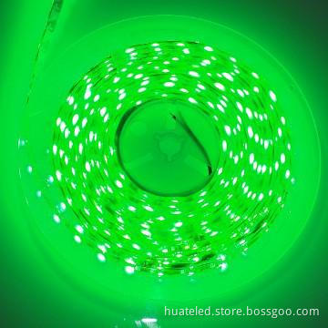 Green LED Strips Light  LED 5050 Brightness CE ROHS